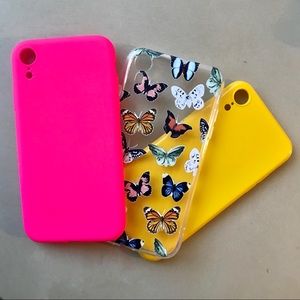 IPhone XR case lot! 🦋 💖📱